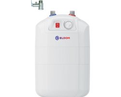 10 liter close in keukenboiler 2kw voor onder het aanrecht ELDOM Extra Life