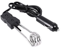 Boiler auto-dompelaar draagbare mini-elektrische warmwaterbadkamer 12 V geschikt voor thuis kantoor of op reis