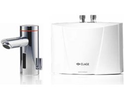 Doorstroom verwarmer, Clage MBX 7 Met X Lumino met sensorkraan | 6.5 KW | doorstroomverwarming | Doorstromer | Boiler | voor wastafel