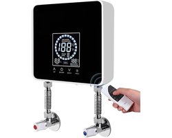 Doorstroomverwarmer - Doorstroomboiler – Doorstroom Boiler voor Douche - Elektrisch - 7500 W - LED-Scherm