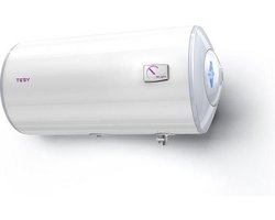 Elektrische boiler 100 liter horizontaal wandmontage met PISTON-EFFECT, INSUTECH, Anti-vorst en BiLight