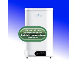 Elektrische boiler Wesen pro dry 50 liter pro flat droge weerstanden