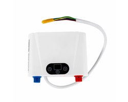 elektrische doorstroom verwarmer - 5,5 kW drukvaste - waterdichte elektrische doorstroomverwarmer - voor onder de gootsteen 220 V - mini-schat voor snel verwarmende keukens - schat aan warm water - Moederdag cadeautje