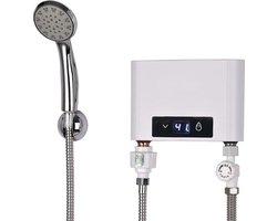 Elektrische Doorstroomboiler zonder Reservoir met LED-display voor Douche, Badkamer en Keuken - 220V, 5500W