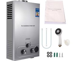 Luxe Propaan Boiler 16L - Ideaal Voor Camper - Caravan - Boot - Camping - Snel Heet Water - Inclusief Douche - LPG Geiser 16 Liter / minuut Boiler