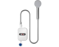 Mini Directe Doucheverwarmer 3500W - 30-60℃, 0.04-0.4Pa Druk, IPX4 Lekbescherming [Energieklasse B]