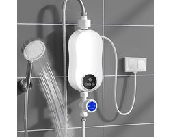 Mini doorstroomboiler 5500W - Elektrische Instant Boiler met LED-display voor Keuken en Badkamer