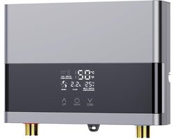 NBAP® Boiler - Doorstroomverwarmer - Keukenboiler - Doorstroomboiler - Met Display - Grijs