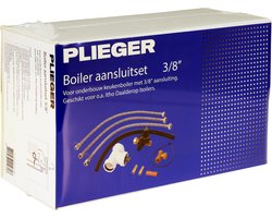 Plieger Complete Boileraansluitset - 3/8 - Voor Daalderop Boilers