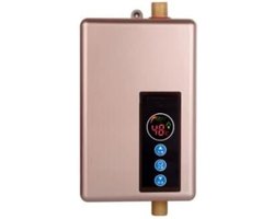 White-Label® Boiler - Doorstroomverwarmer - Keukenboiler - Doorstroomboiler - Met Display - Licht Roze