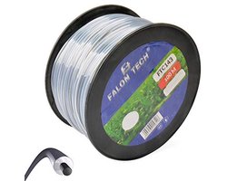 100 m Trimmerdraad rond 2,4 mm met Versterkte Kern voor Bosmaaiers