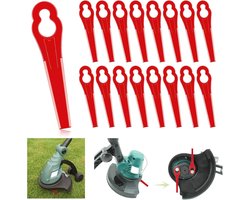 100 stuks kunststof messen voor bosmaaier en grastrimmer