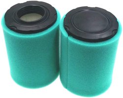 2-pack luchtfilters, Geschikt voor BS 992376 590825 591334 594201 OEM luchtfilterelementen, Geschikt voor 797704 Geschikt voorfilter, Geschikt voor grasmaaier luchtfilterelementen.