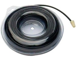 3,5 mm Bosmaaierdraad Zwart - 15 Meter Nylon Startkoord voor Grasmaaier en Tuinmachines