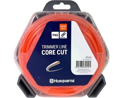 597669231 Trimmerfaden 3mm/56 m Orange / Translucent