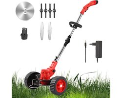 Draadloze Elektrische Bosmaaier met Accu en Oplader - Grastrimmer voor Gazon en Landbouwgrond