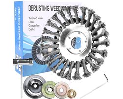 Effectieve Onkruidborstel voor Bosmaaier - Geschikt voor 25.4 mm Boringen