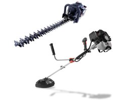 FUXTEC FX-MS125 + FX-MH126 Benzine Trimmer en Heggenschaar 2-Takt 25cc 55cm Set