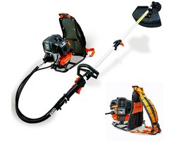 FUXTEC FX-MS152T Ruggedragen Benzine Bosmaaier – 52cc – 2-in-1 Multitool – 3 PK – Trimmer – 2-takt