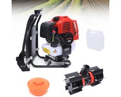 Krachtige Benzine Bosmaaier en Heggenschaar Combinatie 52cc