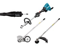 Makita DUX60ZX9 Accu Combisysteem + Kantensnijder, Bosmaaier & Bladblazer 2x18V Basic Body
