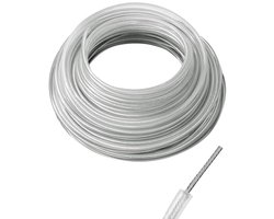 Metalen maaidraad 2,4 mm x 30 m - Trimmerdraad voor bosmaaier en grastrimmer