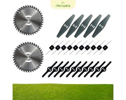 MOWZA® 4-in-1 Kantenmaaier - Grastrimmer – Bosmaaier – Grasmaaier - Accessoires pakket - (27 delig)