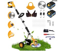 Onkruidborstel Electrisch - Bosmaaier - Grastrimmers met Accu Krachtig