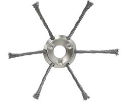 Roterende Onkruidborstel voor Grastrimmer – 25,4 mm Gatdiameter en Slijtvast Staal