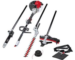 SCHEPPACH 52CC 4 in 1 Benzine bosmaaier - Bosmaaier, snoeischaar, heggenschaar, kantensnijder