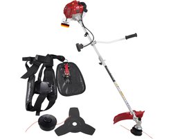 Stahlmann - Bosmaaier - MS520 Benzine - Benzine Bosmaaier met Krachtige 2 PK Motor, 42 cm Maaibreedte, 1,3 Liter 2-Takt - Graskantensnijder en Grastrimmer met Draagriem