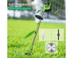 TDGarden TrimForce Series – Draadloze Grastrimmer – 12V Accu – 3-in-1 Mes Systeem – Lichtgewicht - Verstelbaar - Bosmaaier - Bosmaaier accu - Groen