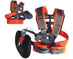 Trimmer Harnas - Bosmaaier Riem - Tuinonderhoud - Ergonomisch Ontwerp - 40.7 x 31.1 x 12.7 cm - Zwart