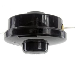 Universele Trimkop voor Benzine Grastrimmer Rechte Schacht - Dubbele Draad Bump Feed Spoelkop