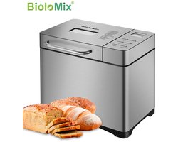 ACEP Broodmachine - Broodmachine - 650W - 19-In-1 Automatische Brood Maker - Broodbakmachines - RVS - Programmeerbare Brood Machine