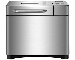 Allero Broodbakmachine - Broodmachine - 19-in-1 automatische broodbakmachine - RVS - 650W - LCD Display - Antiaanbaklaag
