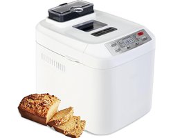 Aurixi® Broodbakmachine - Broodbakmachines - Broodbak machine - Wit- 30cm x 6cm x 13cm