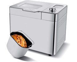 Automatische Broodbakmachine met 25 Programma's en Timerfuncties in RVS