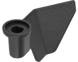 Blade Mixing Paddle Vervanging Broodbakmachine Voor Breadmaker Machine - Zwart