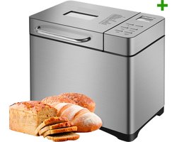 Bolture Broodbakmachine - Broodmachine - 1000 gram - 19 in 1 - 650W