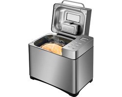 Broodmachine - Broodbakmachine - Brood Maker Machine - Brood Maker - Keukenmachine - 650W - 220V - Grijs
