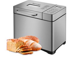 Broodsnijmachine - Broodbakmachine - Broodbakmachine - Automatische Broodbakmachine - 19-in-1 - 650W - 1KG - Inclusief Fruit & Notendispenser