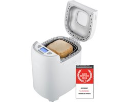 DnA® Broodbakmachine - Broodbakmachines - Broodsnijmachine - Wit - 30cm x 24cm x 30cm