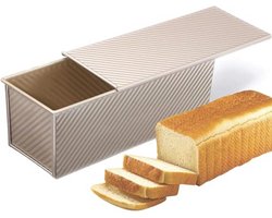 Grote Broodpan met Deksel - Non-Stick Pullman Bakvorm voor 1000 Gram Deeg