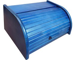 Houten broodtrommel met roldeur of drop-down-deur voor optimale broodbewaring