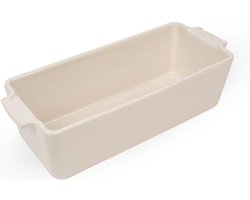 Keramische Broodpan 31 cm - Vaatwasmachinebestendig - Ultraglad - Ecru Kleur - 10 Jaar Garantie