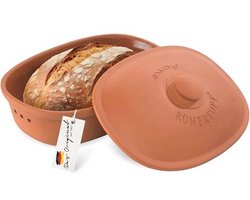 Keramische broodpot voor het behouden van versheid - Ideaal voor brood en gebak 30x21cm