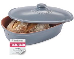 Keramische Broodpot voor het Bewaren van Brood en Gebak - 30x21x14,5cm