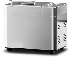 MIRA® Broodbakmachine - Broodbakmachines - Broodbak machine - Zilver - ‎35cm x 27cm x 33cm
