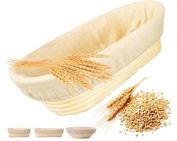 Ovale Broodmand 25 cm voor Professioneel en Thuis Bakken